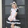 Nuovo Vestito da Cameriera Bianco e Nero, Carino Vestito Lolita, Uniforme da Cameriera da Caffè, Vestito da Donna