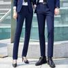 Trolomen Women's Straight-Leg Slimming Suit Pants