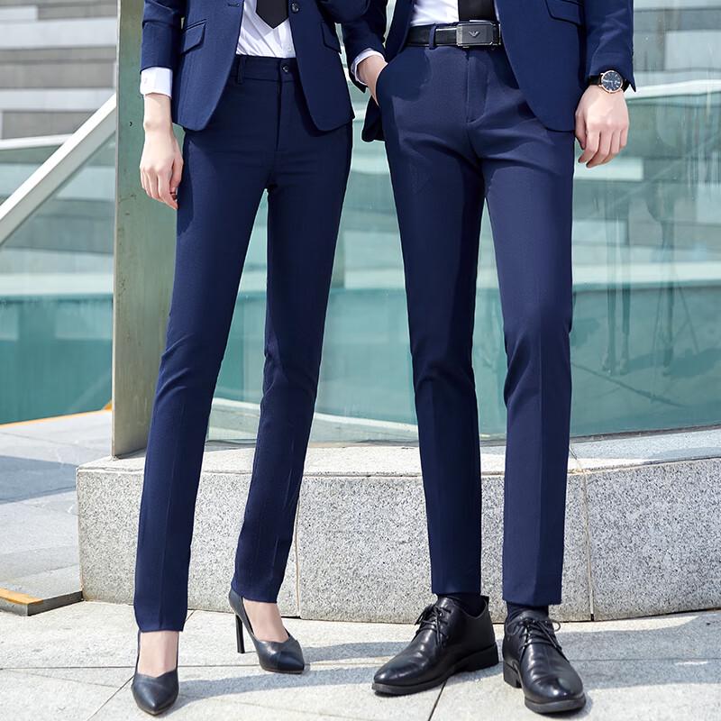

Trolomen Women s Straight-Leg Slimming Suit Pants 34