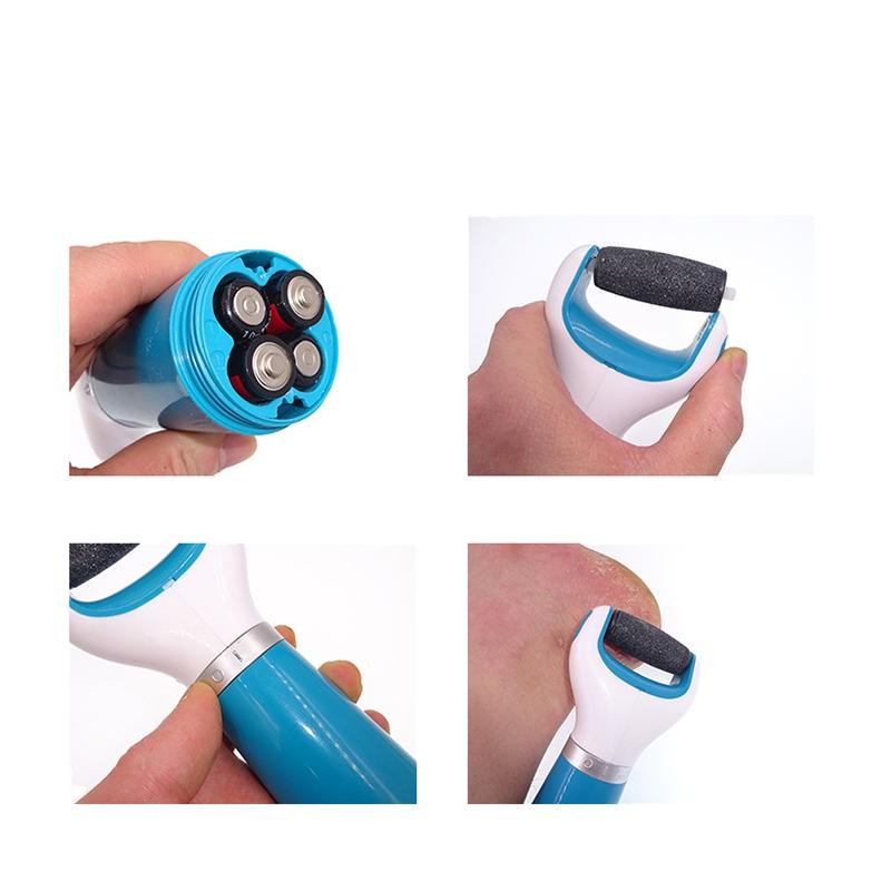 Strumento per file esfoliante per la rimozione della pelle morta secca per pedicure per smerigliatura del piede elettrico USB per pedicure