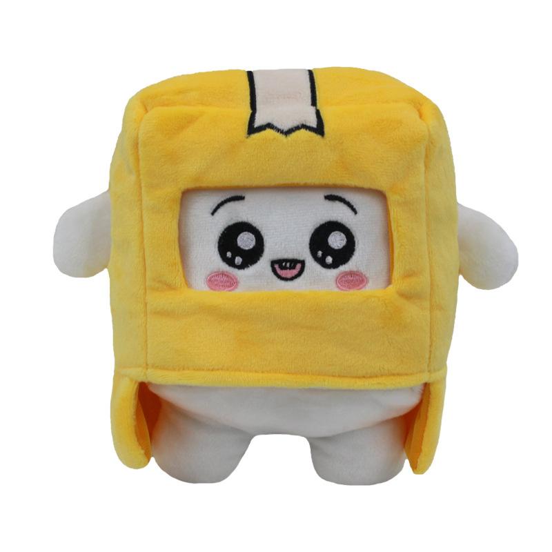 Plush Toy Cat Doll Throw Pillow Animation Doll Carton Human Straight Hair