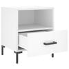 Nightstands 2 pcs White 40 x 35 x 47.5 cm Particleboard