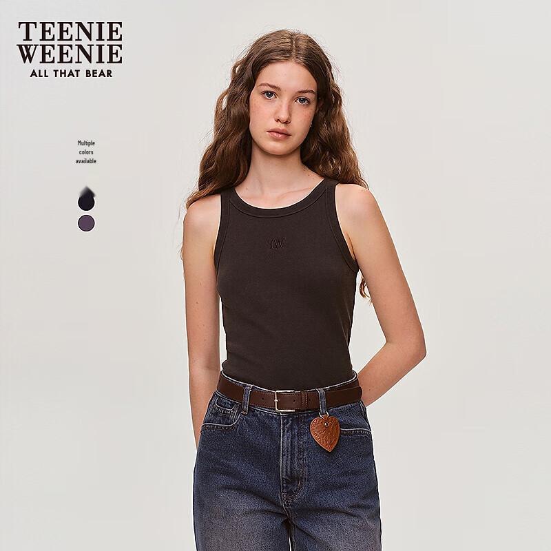 Teenie Weenie Women s Retro Washed Bear Sleeveless Tank Top M (165)