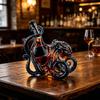 Octopus-Shaped Glass Decanter, 3D Artistic Borosilicate Bottle for Whiskey Wine Soda, 350ml Decorative Liquid Bottle, Unique Bar Decor Gift for