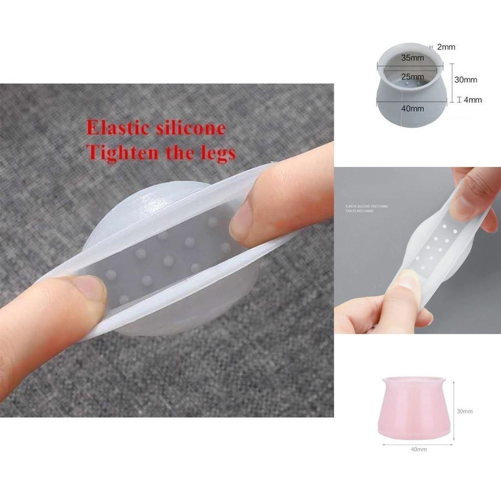 Durable Tpr Table Foot Cover With Anti-slip Silent Thickened Chair Leg Cap Floor Protector