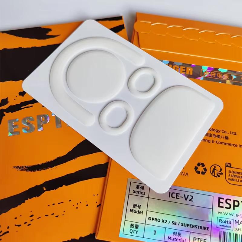 1 Pack Esports Tiger ICE Version Mouse Feet Mouse Skates For Logitech G PRO X Superlight 2 Wireless / SE / SUPERSTRIKE Mouse
