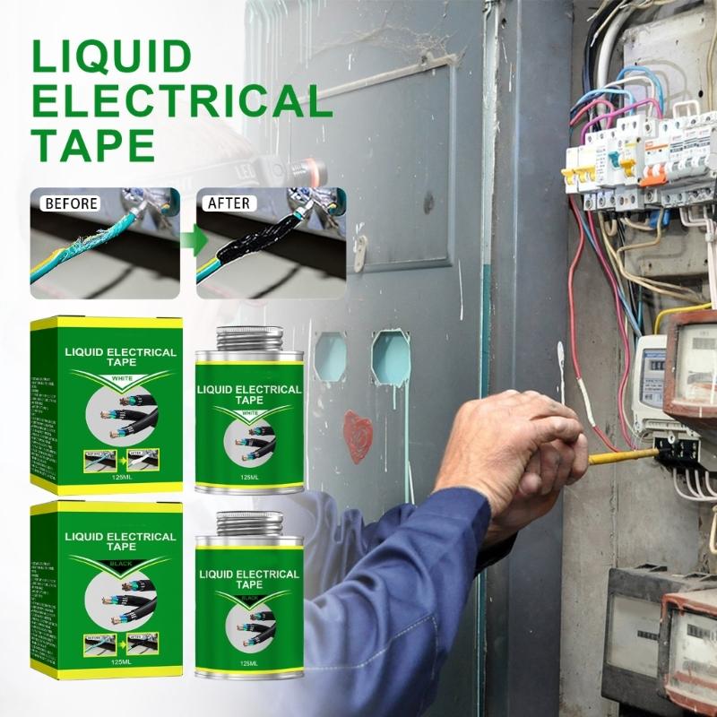 Waterproof Liquid Electrical Tape Quick-drying High Temperature Resistant Glues