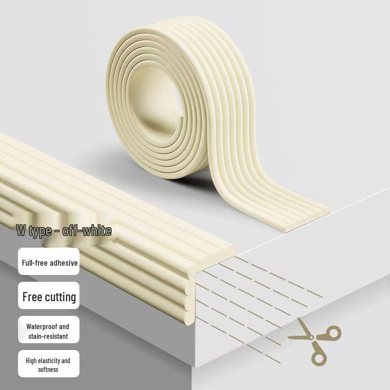 Soft Edge Anti-Collision Foam Protector Strip for Corners and Walls