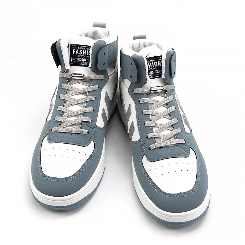 Creative No-Tie Shoelaces: Elastic Laces with Metal Buckle for Kids & Adults