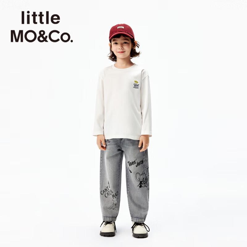 Little MO&Co. X Tom & Jerry Kids' Cotton Denim Pants