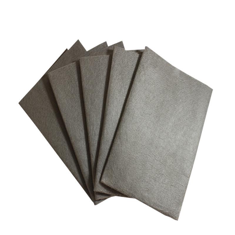 Thickened Lint-Free Magic Cleaning Cloth for Glass - Watermark-Free, Grey