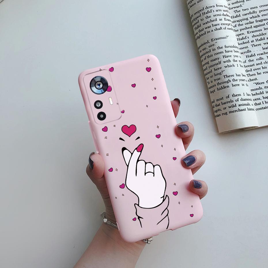 For Xiaomi 12T Case Soft Silicone Cute Cat Cartoon Protective Cover For Xiaomi 12T Pro 5G Phone Cases Mi 12 T 12TPro 2022 Fundas