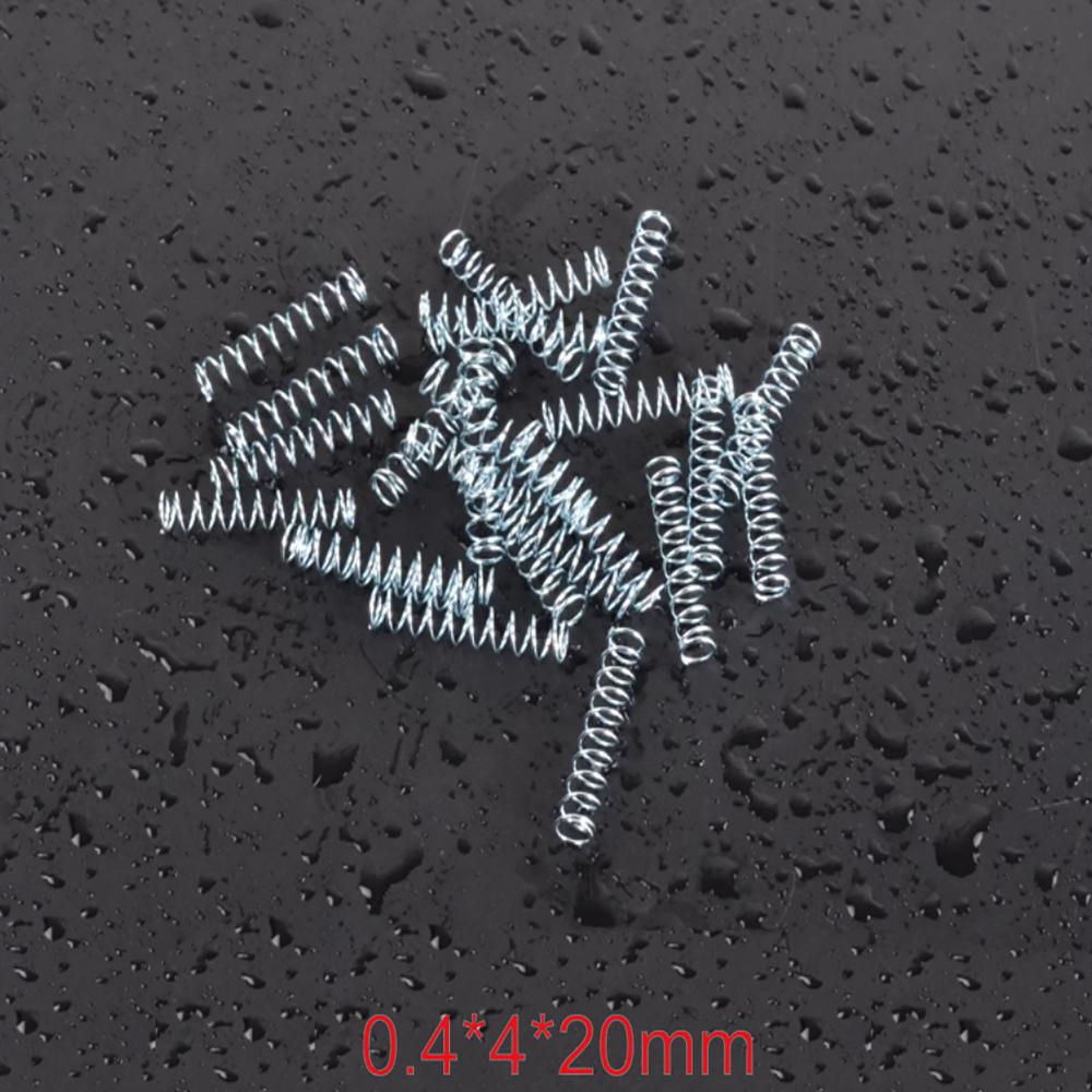 0.4x4mm Small Compression Spring, 10/20/50Pcs Precision Pen Core Return Spring