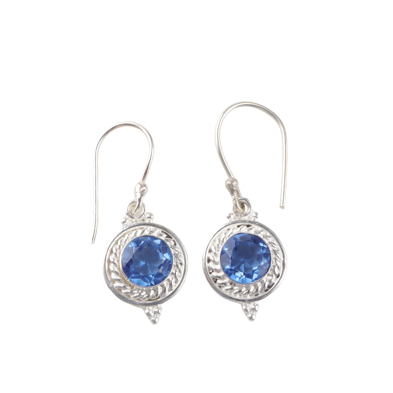 

Tanzanite Gemstone 925 Sterling Silver Jewelry Handmade Earrings Birthday Gift EE-117-4