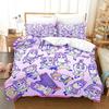 Anime Pop Team Epic PI Beding Set Soft Duvet Cover Bed Linen Set Comfortable Quilt Cover Pilowcase Warm Comforter King Quen Sized Dimensions Young