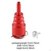 HC3Z-9A564-a Fuel Return Line Connector Metal Red Compatible for 6.7L Powerstroke Spare Parts