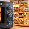 Convection Oven 34QT/32L Kitchen Oven 1500W Multi-Functional Countertop Toaster with Multifunctional 60-Min Timer Crispy Roast Dehydrate
