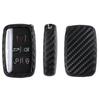 Carbon Fiber Silicone Remote Car Key Fob Case Cover Holder Shell For Land Rover Range Rover Sport Freelander Jaguar XE XJ XJL XF