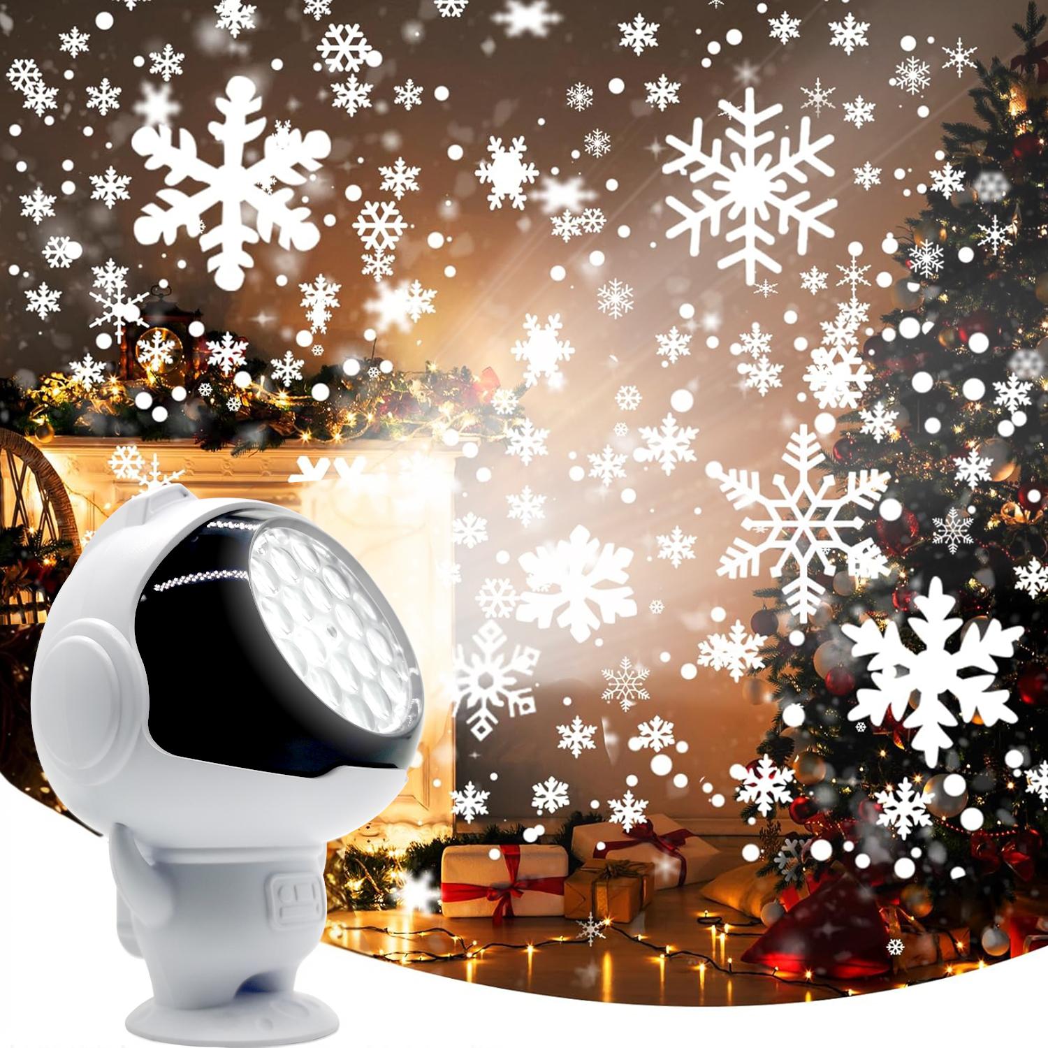 

USB рождественский проектор, снежинка, сценический свет, DJ лазерная снежная лампа, светодиодная ландшафтная лампа, прожектор для рождественской вечеринки, праздничного декора