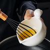 Ceramic Duck Shaped Egg Beater Bowl Creative Personalized Bowl Kitchen Utensil Designed For Stirring And Collecting Runny Eggs