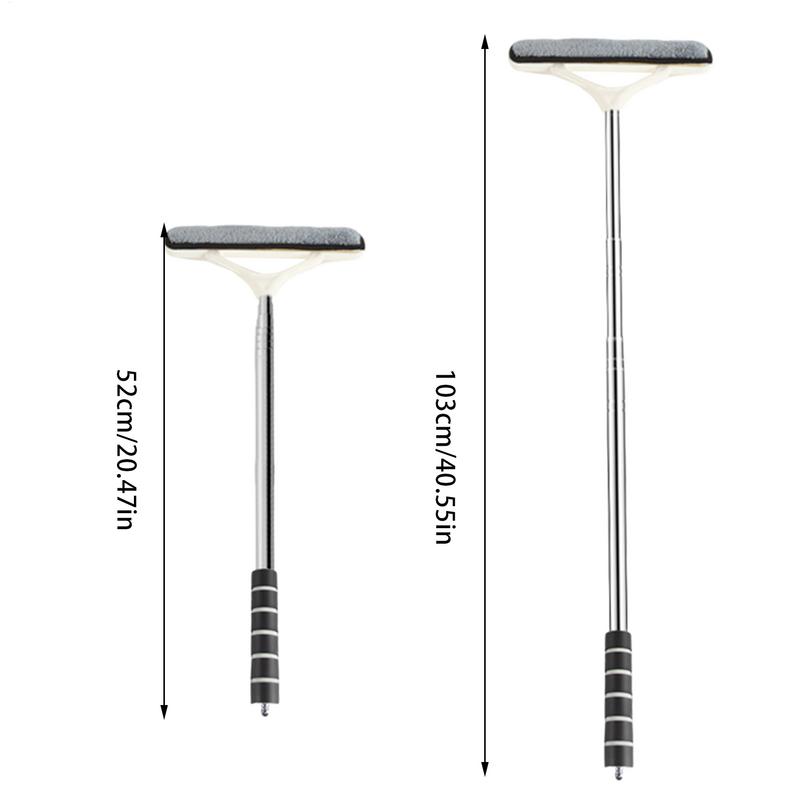 Windshield Cleaner Tool Auto Window Cleaner Glass Defogging Brush Retractable Auto Glass Wiper Dust Removal For Vehicle