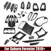 For Subaru Forester SK - Car Interor Accessories Window Lift Botton Switch Cover Gear Box Shift Panle Air Outlet Cover