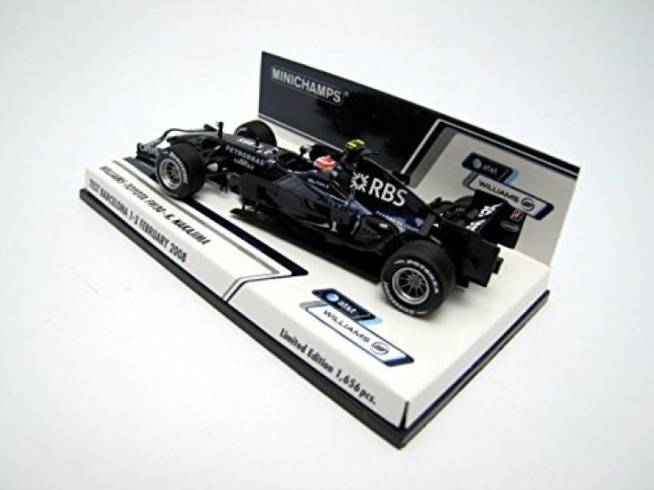 Minichamps DP W Toyota FW30 Kazuki Nakajima Barcelona Test 2008 Completed Product 1/43