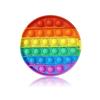 3PCS Fidget Push Bubble Silicone Sensory Stress Relief Toys Kids Boys Girls Classroom Rewards Party Favors Stocking Stuffers