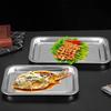 ARKIE Thickened 201 Stainless Steel Rectangular BBQ Tray