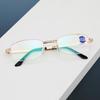 High-Definition Anti-Blue Light Bifocal Folding Reading Glasses for Elderly - Portable and Anti-Fatigue
