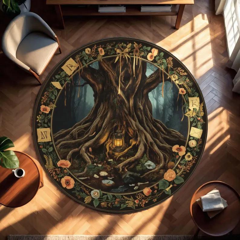 

Luxurious Marble Colour White Gold Round Carpet Rug for Bedroom Living Room Decoration,pet Decor Floor Mat Bedroom Area Rug 80cm