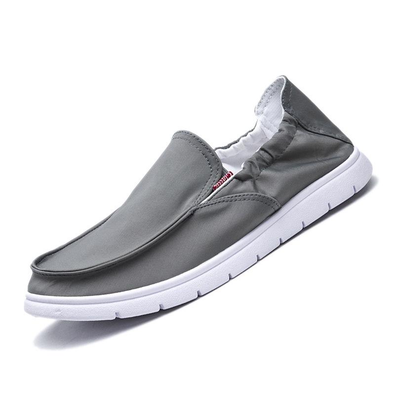 New Style Cloth Shoes Soft Sole Men's Shoes Breathable Casual Board Shoes Lazy Shoes Men's Casual Canvas Shoes
