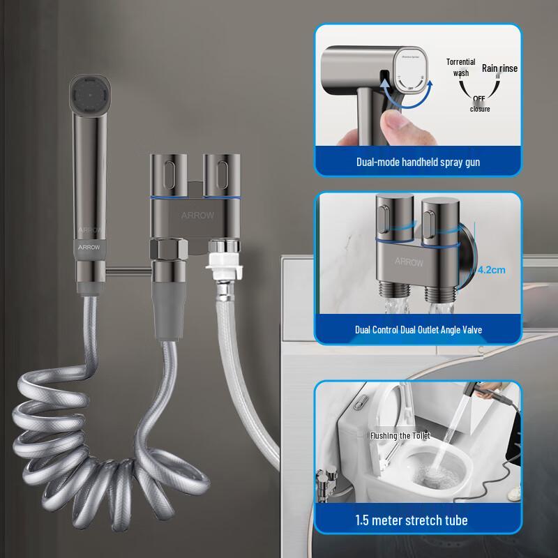 ARROW Bathroom Bidet Sprayer Set