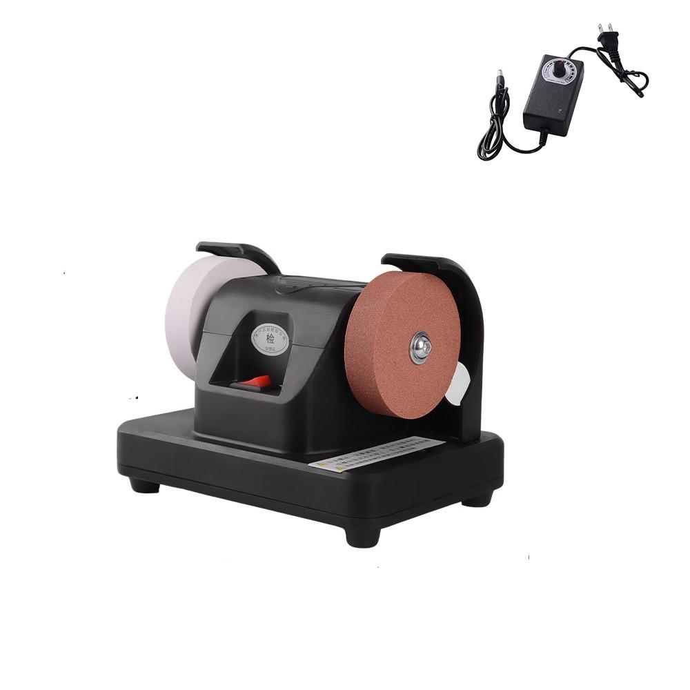 Dual Wheel Mini Bench Grinder Automatic Electric Polishing Machine Electric Sharpener Woodwork