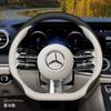 Housse de volant en cuir pour voiture pour Mercedes Benz W214 C200 W204 W203 W124 W210 W221 W202 W176 CLA 250 W166 Accessoires 2025