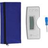 Digital Scoliometer, Compact Size Portable Easy Operation Scoliosis Meter ABS Housing 0 To 30 Degree High Accuracy with Storage Bag for Hospital