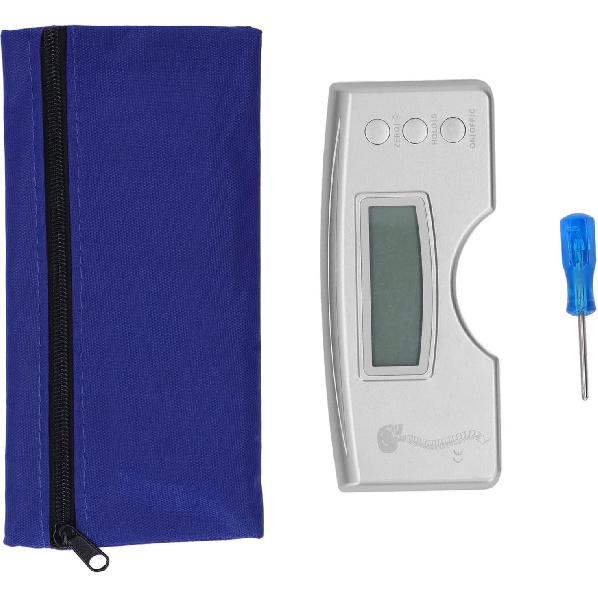 Digital Scoliometer, Compact Size Portable Easy Operation Scoliosis Meter ABS Housing 0 To 30 Degree High Accuracy with Storage Bag for Hospital