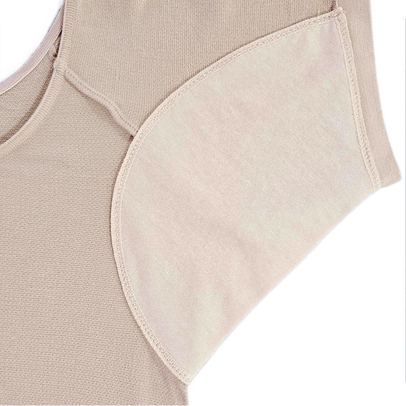 Breathable Sweat Absorbing Clothes Ultra-Thin Mesh Quick-Drying Chest Wrap Vest Sweat Proof Underarm Sweat Pads T-Shirt Women