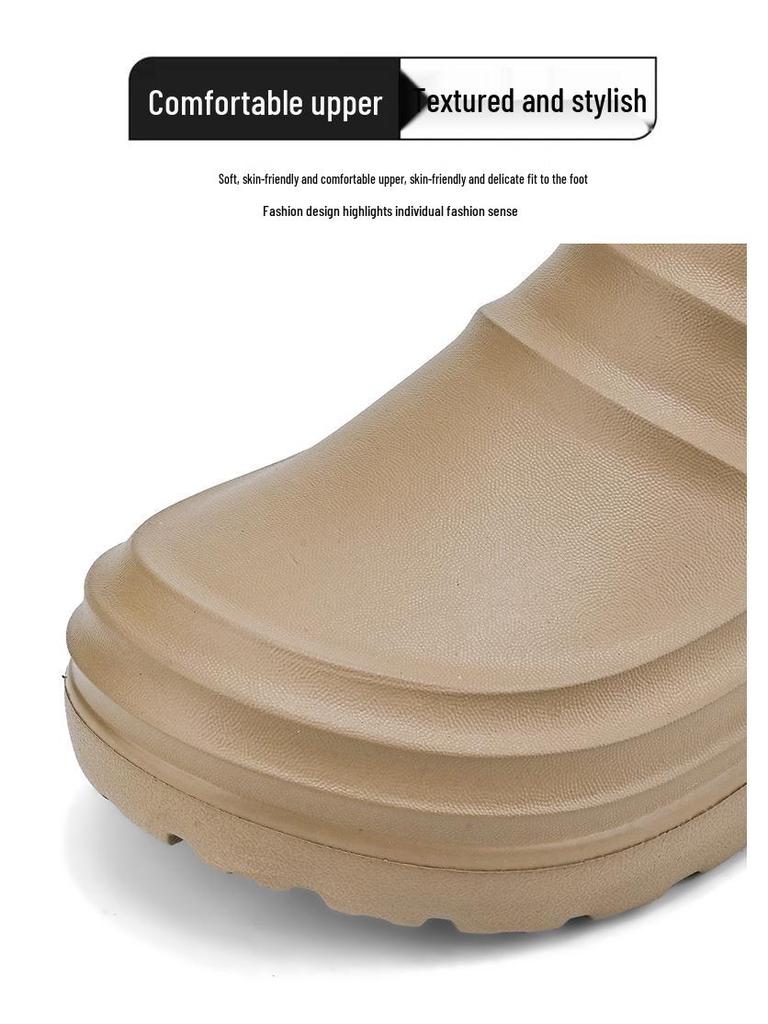 Chef Men's Non-Slip Waterproof Work Shoes - Oil-Resistant, Hotel-Grade, Durable, Soft Sole for Kitchen Safety