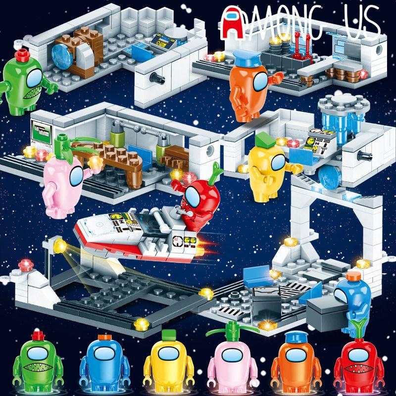 Among Toys Kid Us Game Space Alien Wars Figures Creative Diy Model Building