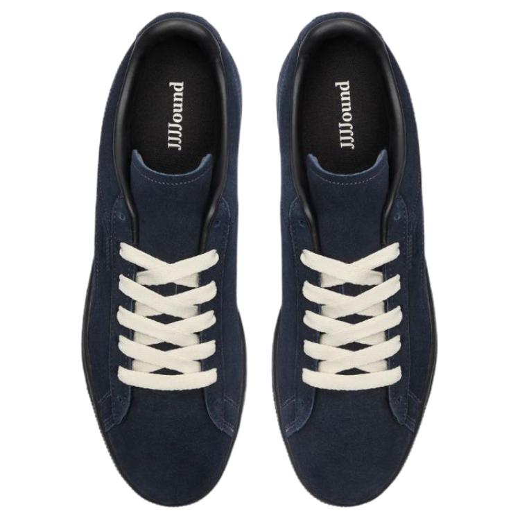Puma X JJJJound Suede Low Top Skateboard Shoes Unisex Blue 405977-01