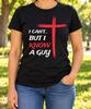 I Know a Guy Shirt, Christian Cross Gift, Jesus Faith Tee, Religious Joke, Church Fellowship Outfit, Pastor Birthday, Red Brushstroke Design