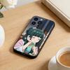 Custodia per Telefono Anime Apothecary Diaries Maomao Per iPhone 17 16 15 14 13 12 Max Plus Cover Nera in Silicone