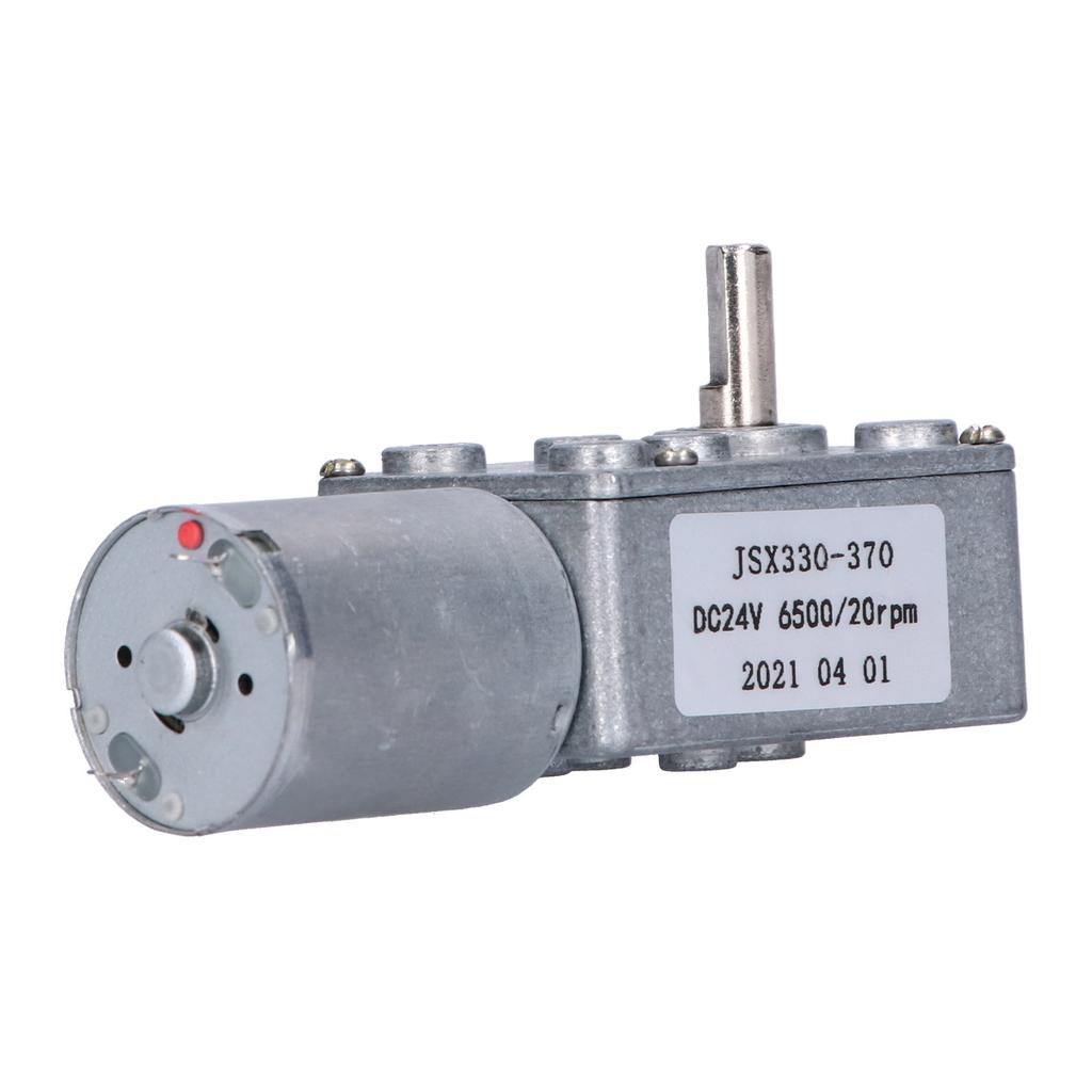 Turbínový šnekový motor Turbo Převodovka Redukční Hřídel Zařízení 20 ot/min DC24V JSX330?370