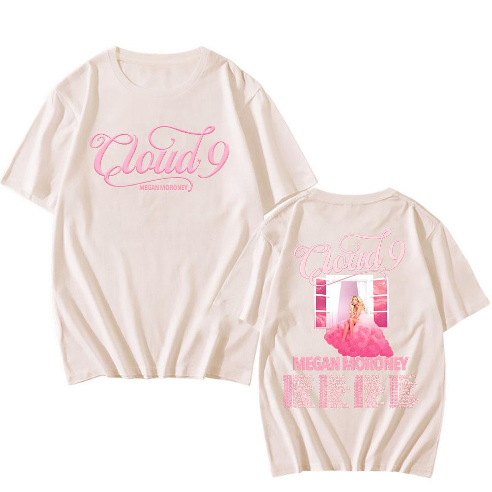 The Cloud 9 Tour 2026 T-shirt Megan Moroney Graphic Print Tshirts Summer O-neck Short Male Tees Unisex Streetwear Merch summer outfits funny shirts