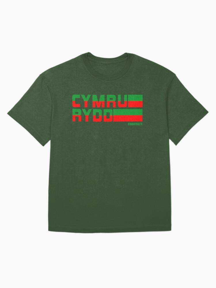 YES Cymru Rydd, Freies Wales, IndyWales, Unabhängigkeit Oversize T-Shirt