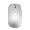 HOENGAGER Wireless Bluetooth Mouse  Rechargeable, Silent, Slim, Ergonomic Design  Dual Mode (Bluetooth & USB), One-Click Desktop Return Button 
