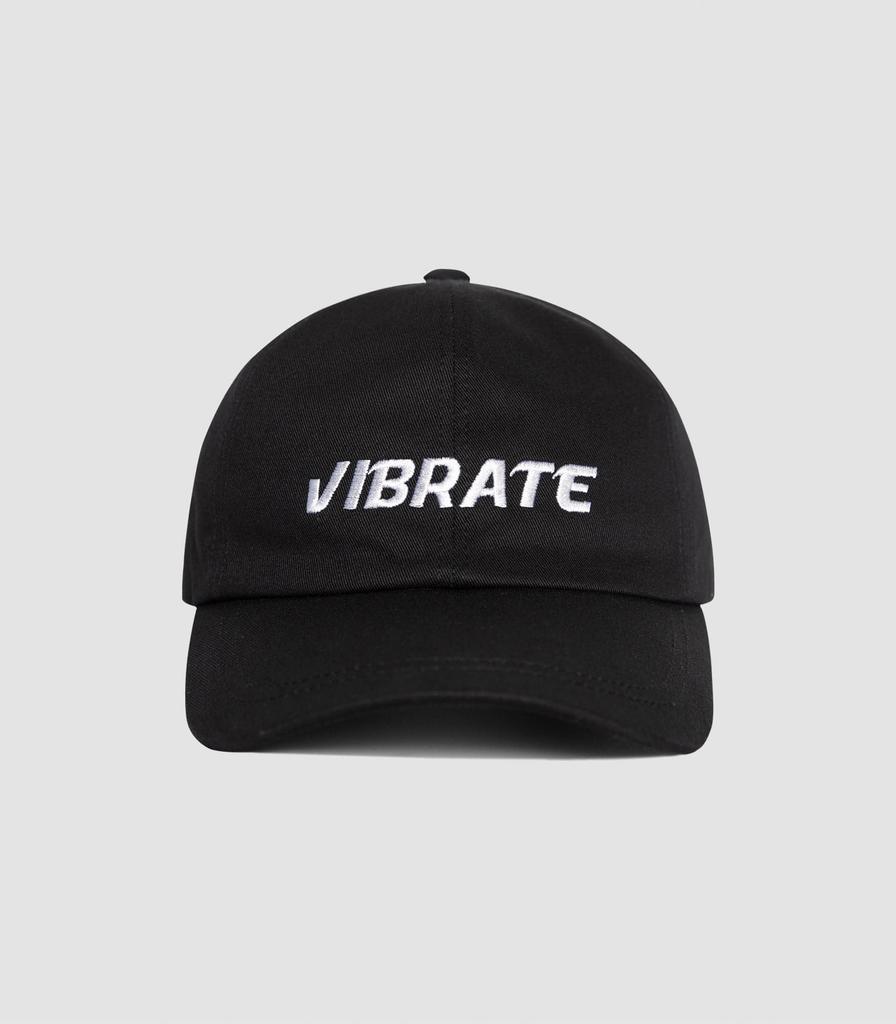 VIBRATE Signature Name Ball Cap (Black)