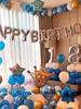 32-Inch Aluminum Foil Number Balloons Gold Silver Birthday Baby One Year Old Decorative Photography Balloons Celebration Supp...