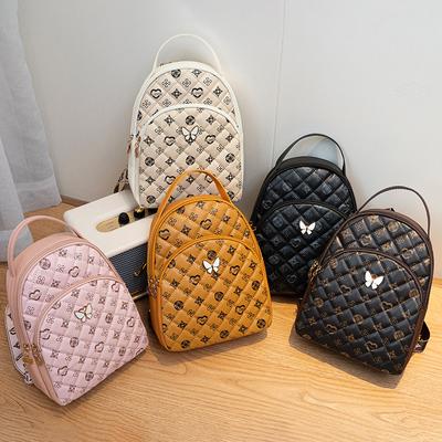 Retro trükitud õlakott, multifunktsionaalne koolikott, suure mahutavusega vabaaja seljakotid